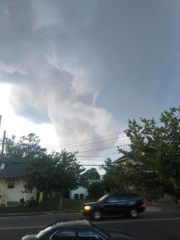 Possible Funnel Cloud in Atlantic City